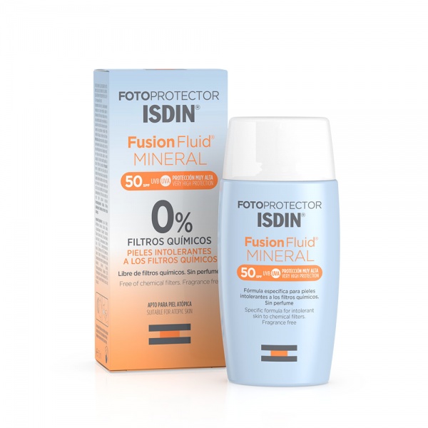 FOTOPROTECTOR ISDIN FUSION FLUID MINERAL50+