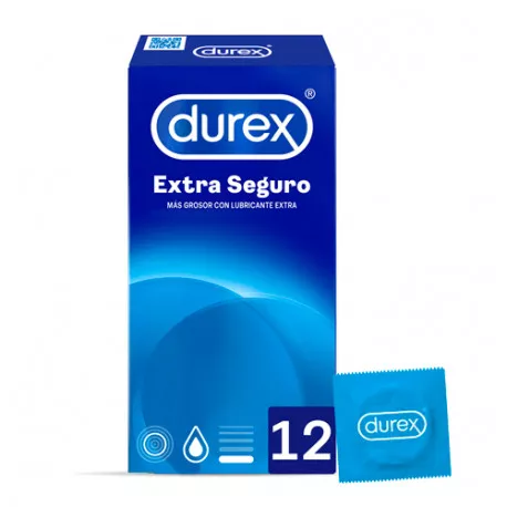DUREX EXTRA SEGURO 12 UNID