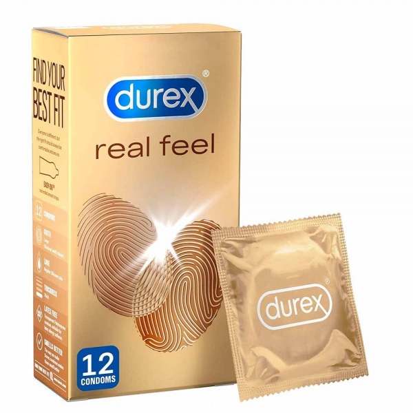 DUREX REAL FEEL 12 UNID